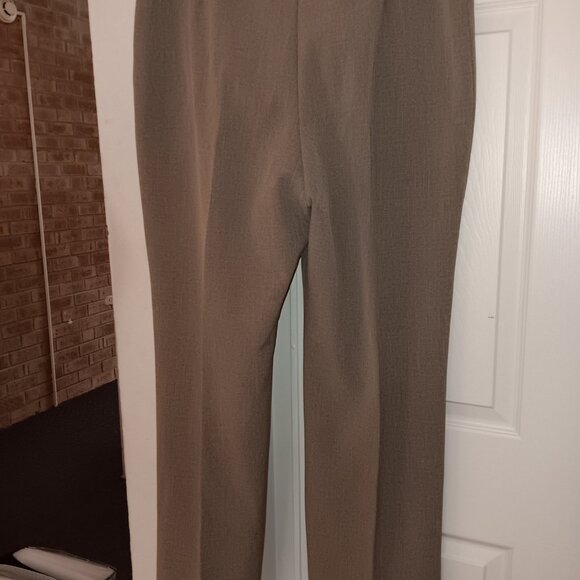 Kasper business casual pants, brownish-grey, size 14 - Picture 3 of 3